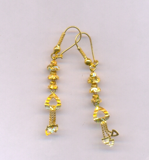GOLD HANGING PLAIN FANCY