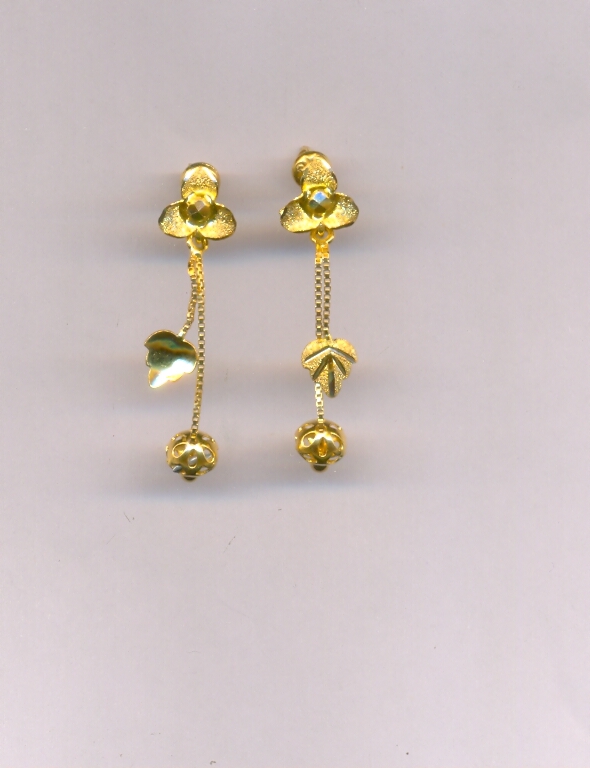 GOLD HANGING PLAIN FANCY