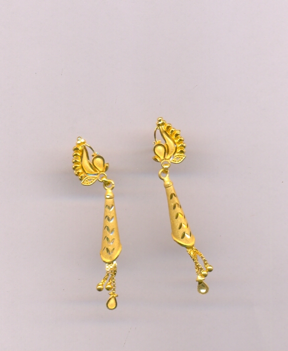 GOLD HANGING PLAIN FANCY