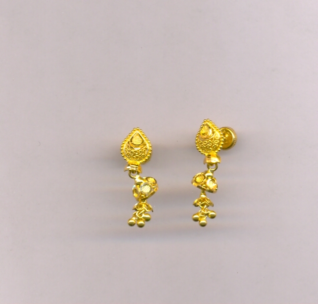 GOLD HANGING PLAIN FANCY