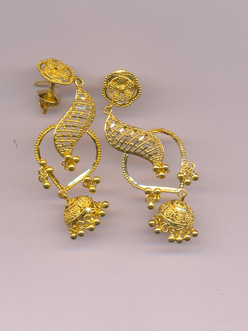 GOLD HANGING PLAIN FANCY