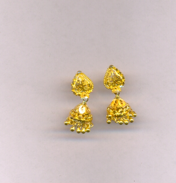GOLD HANGING PLAIN FANCY