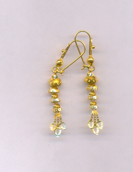 GOLD HANGING PLAIN FANCY