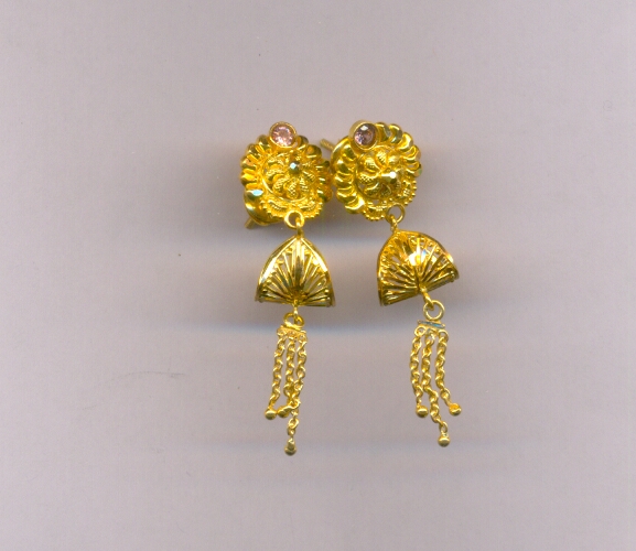 GOLD HANGING PLAIN FANCY