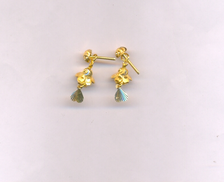 GOLD HANGING PLAIN FANCY