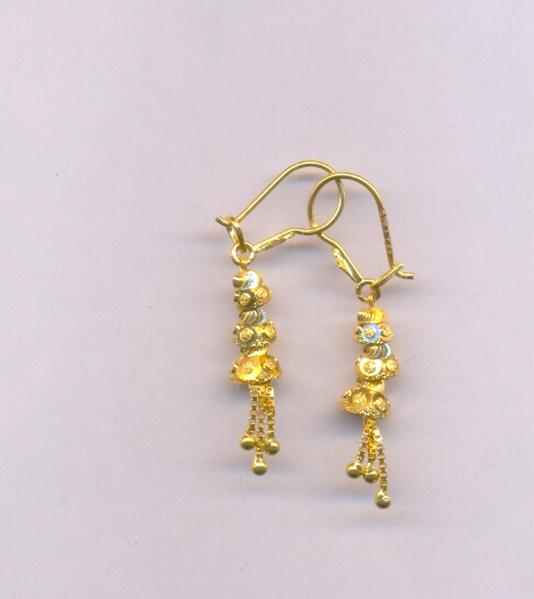 GOLD HANGING PLAIN FANCY
