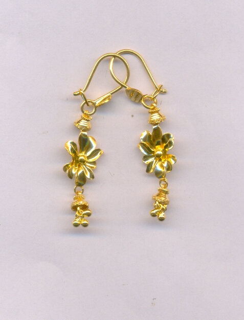 GOLD HANGING PLAIN FANCY