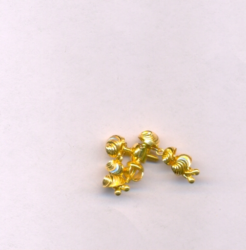 GOLD HANGING PLAIN FANCY