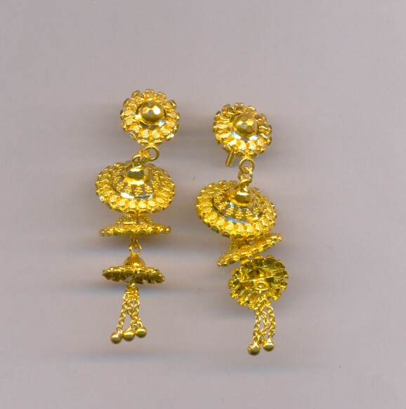 GOLD HANGING PLAIN FANCY