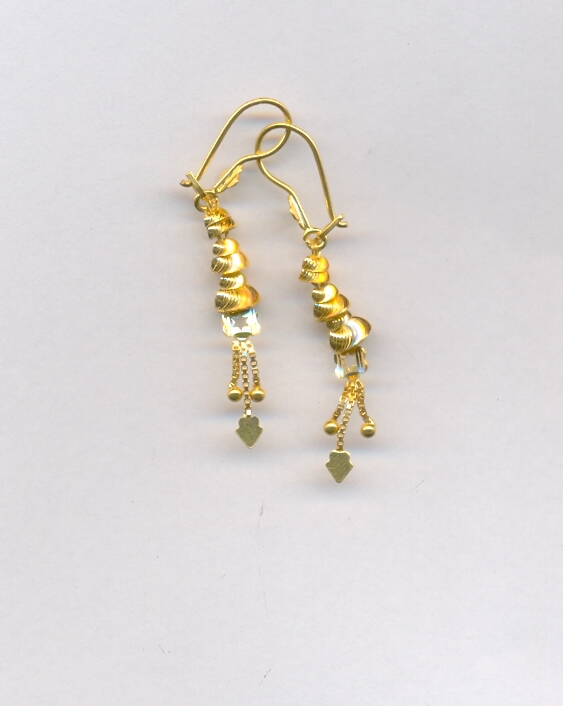 GOLD HANGING PLAIN FANCY