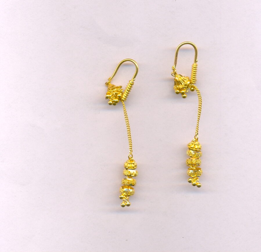 GOLD HANGING PLAIN FANCY