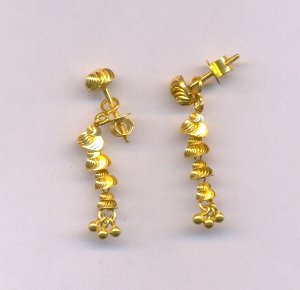 GOLD HANGING PLAIN FANCY