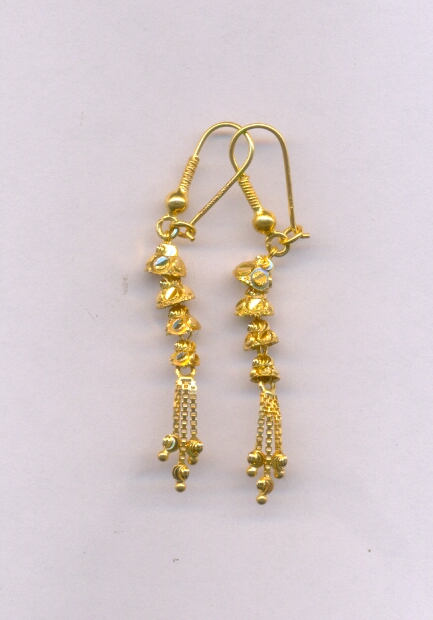 GOLD HANGING PLAIN FANCY
