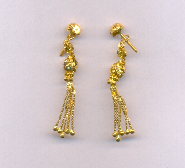 GOLD HANGING PLAIN FANCY