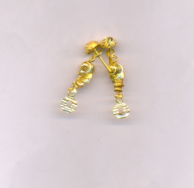 GOLD HANGING PLAIN FANCY