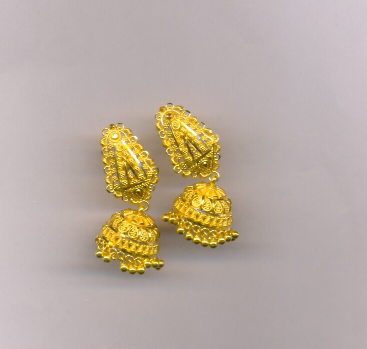 GOLD HANGING PLAIN FANCY