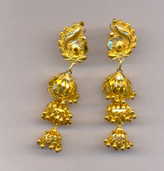 GOLD HANGING PLAIN FANCY
