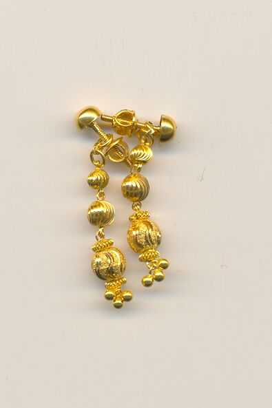 GOLD HANGING PLAIN FANCY