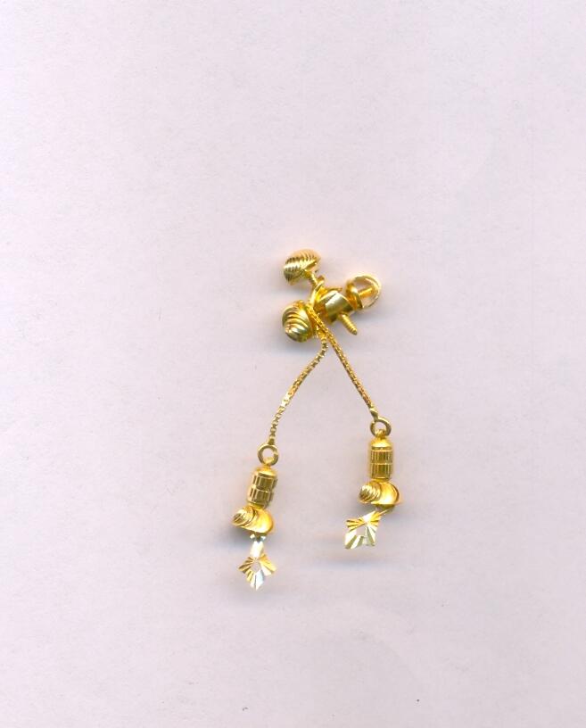 GOLD HANGING PLAIN FANCY