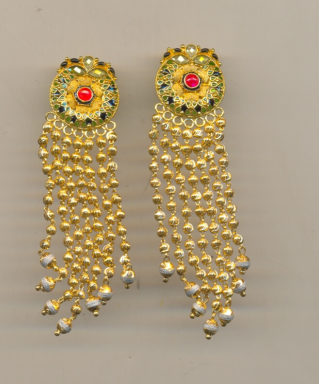 GOLD HANGING PLAIN FANCY