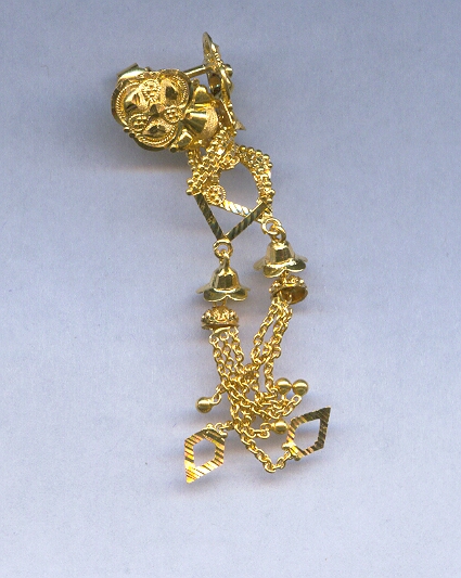 GOLD HANGING PLAIN GENERAL