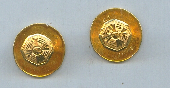 GOLD KURTA BUTTON