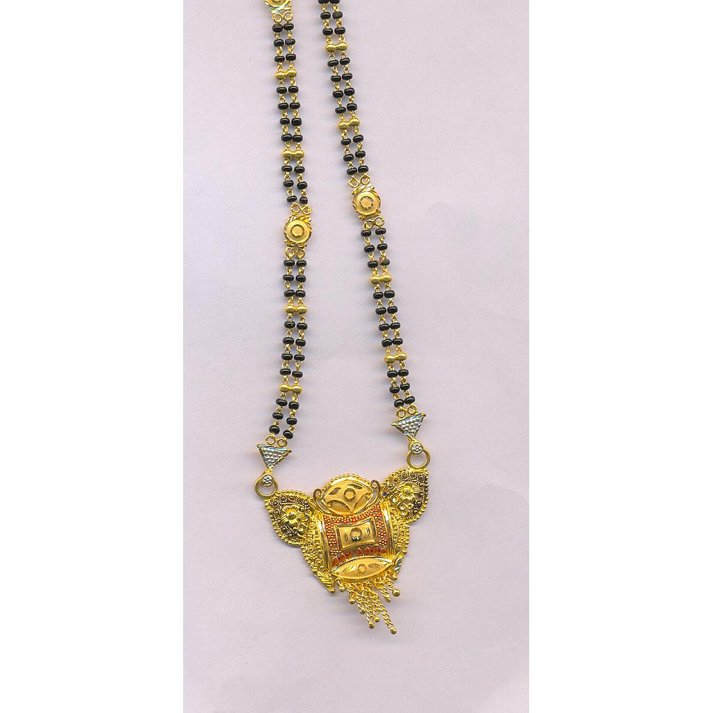 GOLD MANGALSUTRA PLAIN FANCY