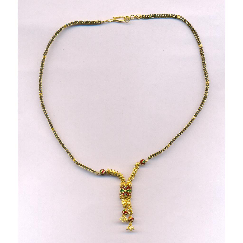 GOLD MANGALSUTRA PLAIN FANCY