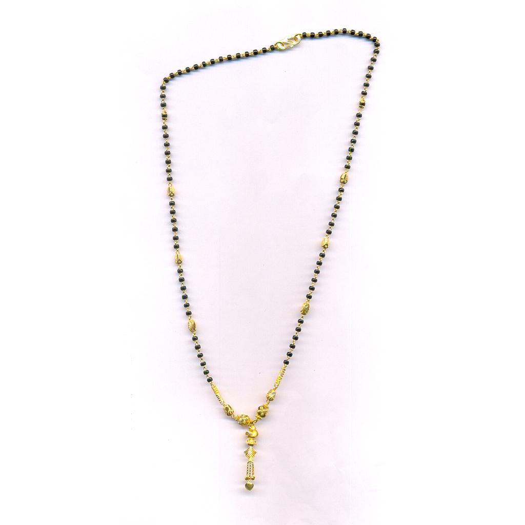 GOLD MANGALSUTRA PLAIN FANCY