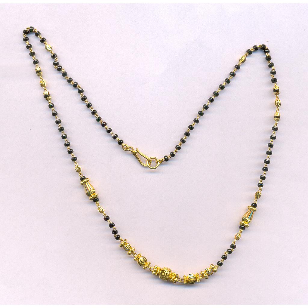 GOLD MANGALSUTRA PLAIN FANCY