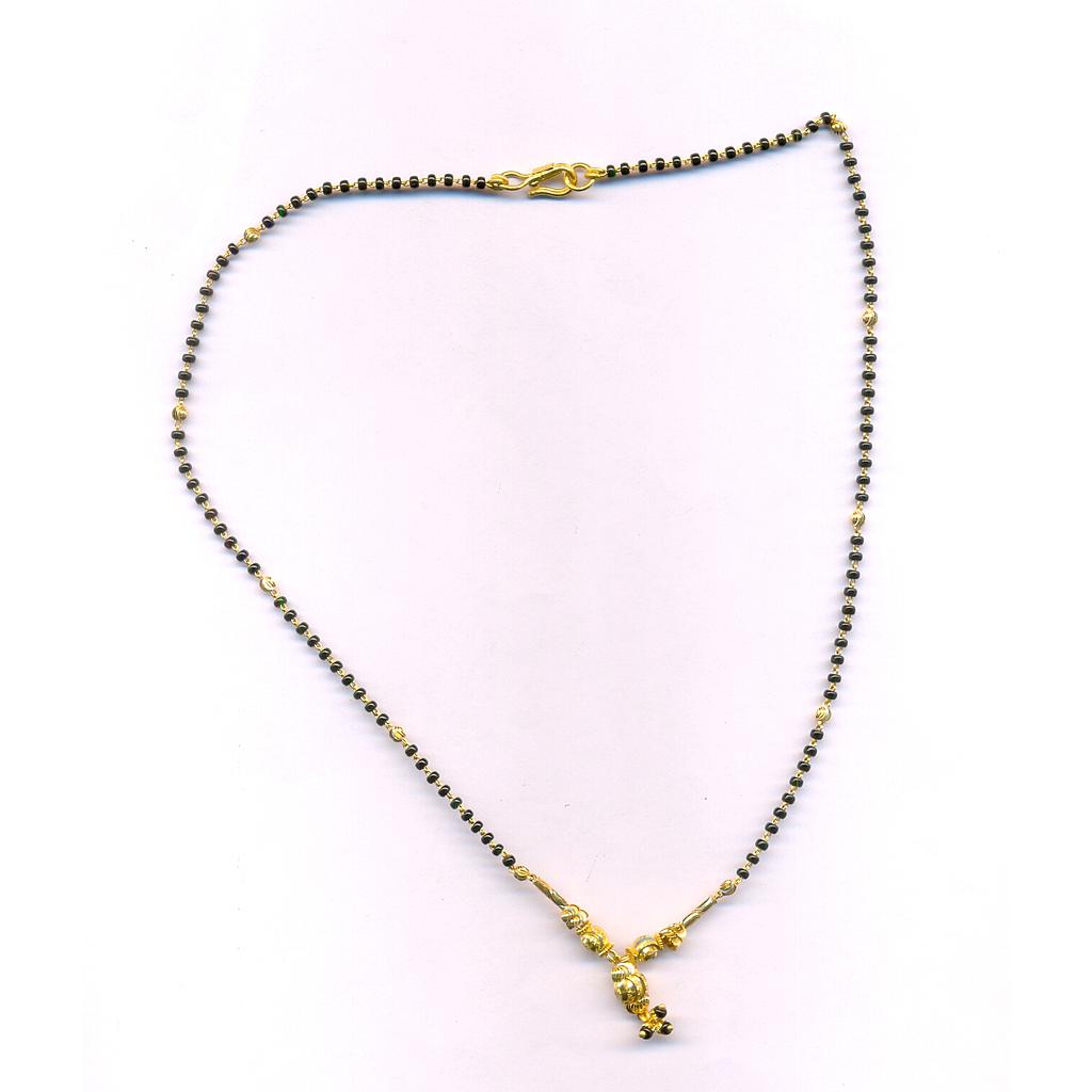 GOLD MANGALSUTRA PLAIN FANCY
