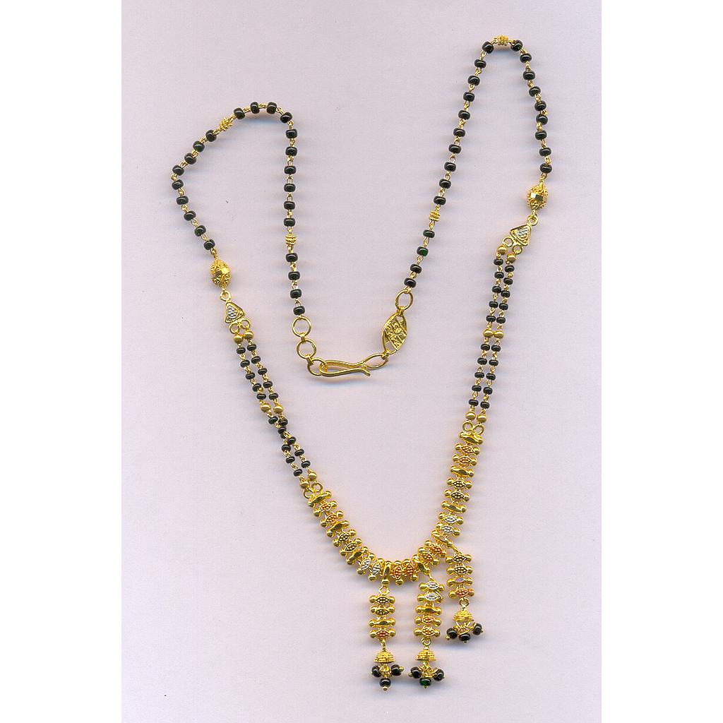 GOLD MANGALSUTRA PLAIN FANCY
