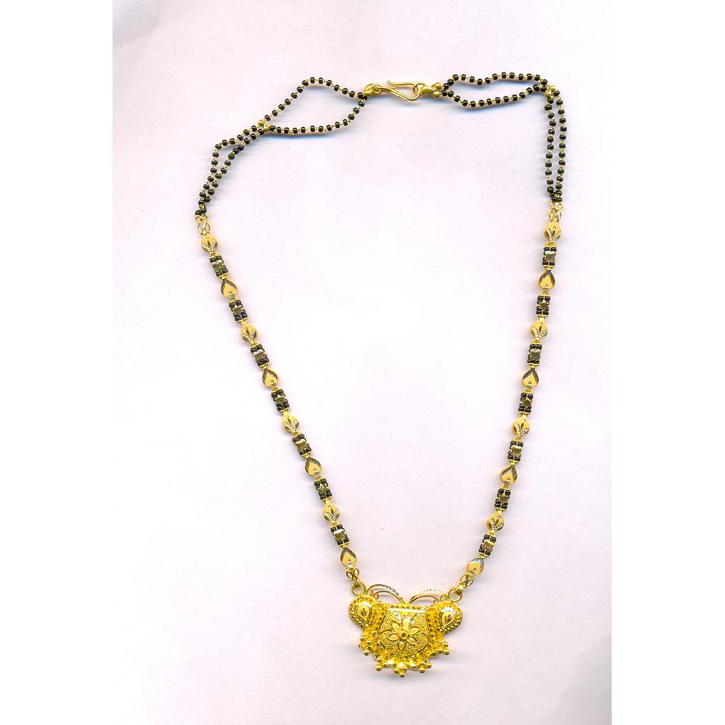 GOLD MANGALSUTRA PLAIN FANCY
