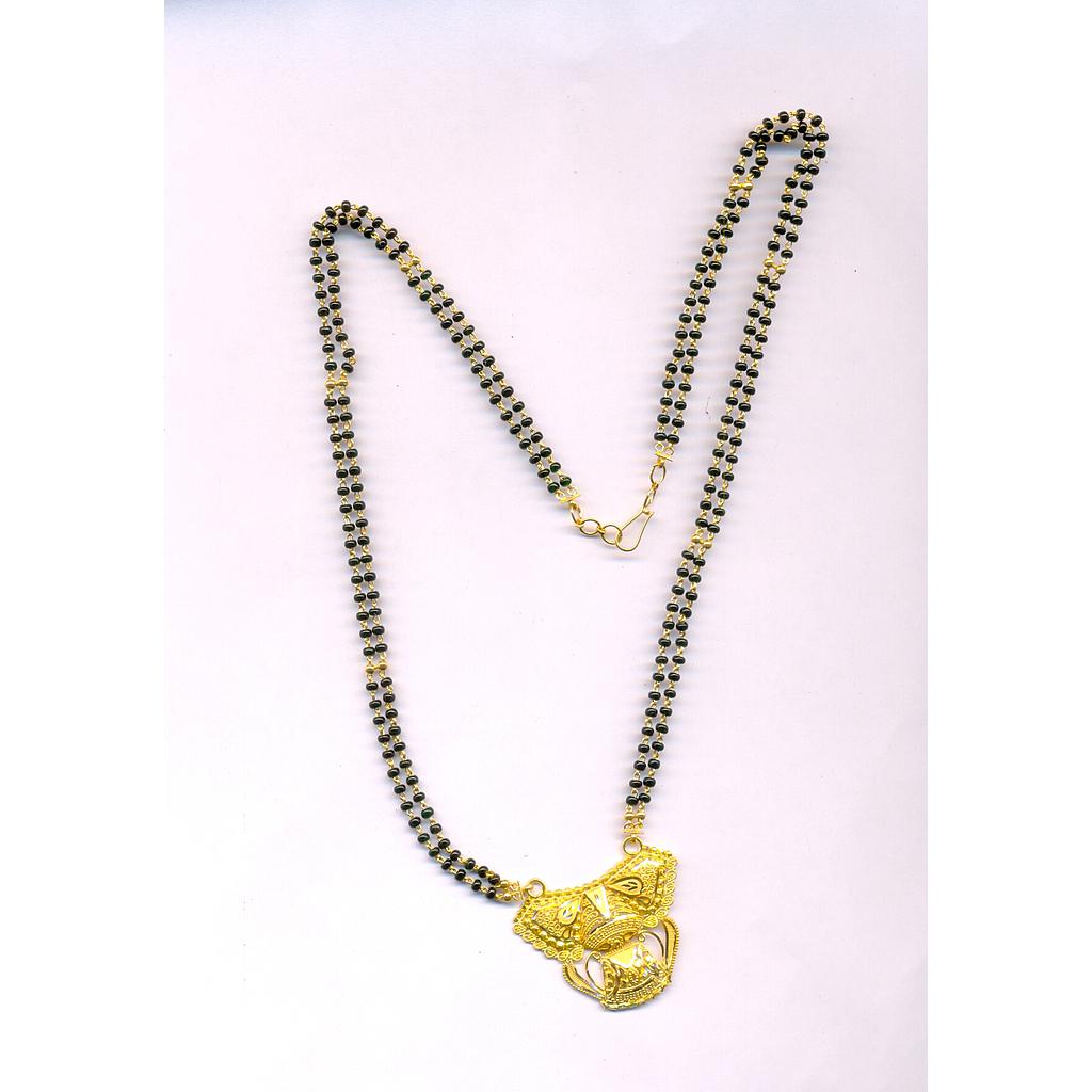 GOLD MANGALSUTRA PLAIN FANCY