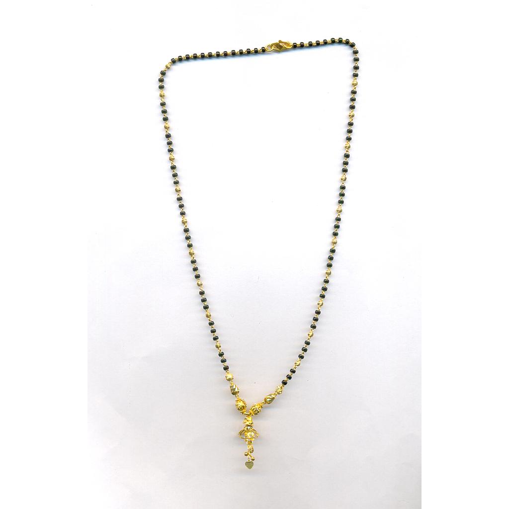 GOLD MANGALSUTRA PLAIN FANCY