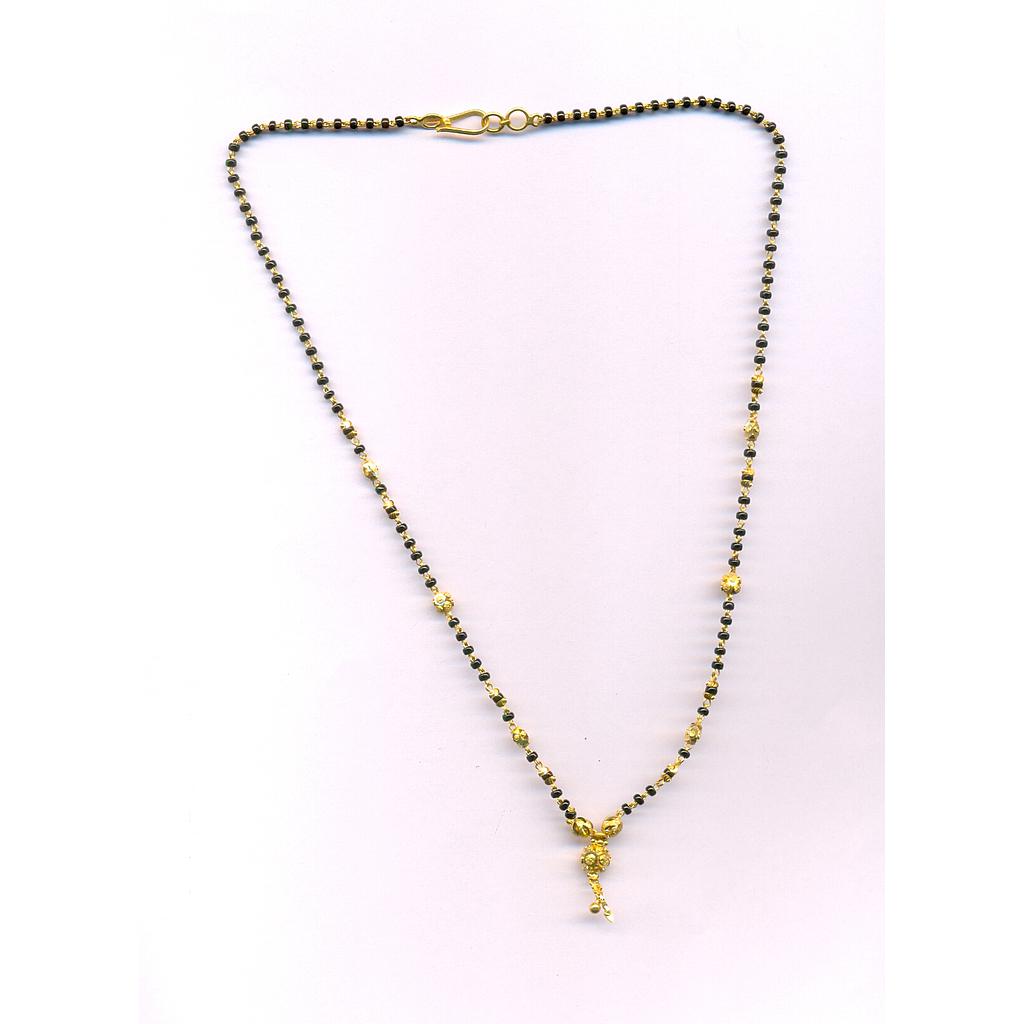 GOLD MANGALSUTRA PLAIN FANCY