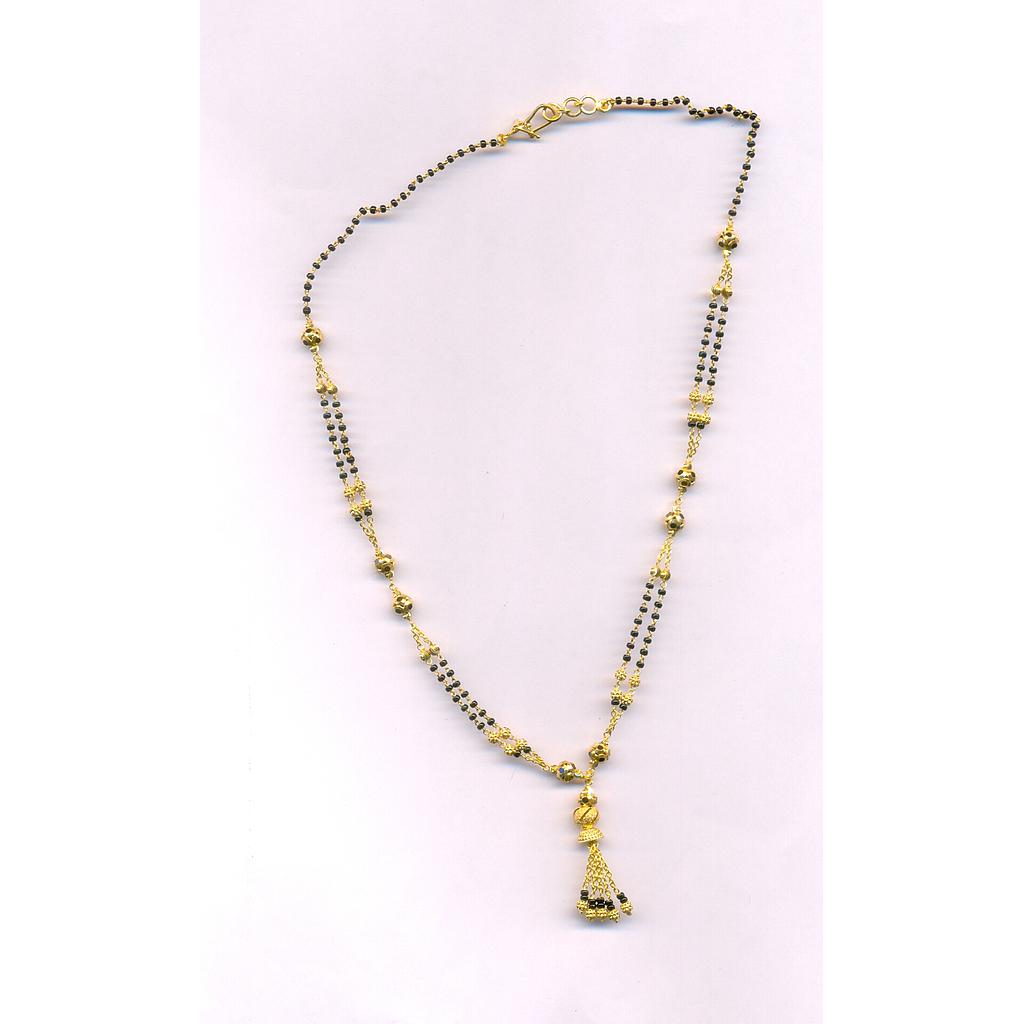 GOLD MANGALSUTRA PLAIN FANCY