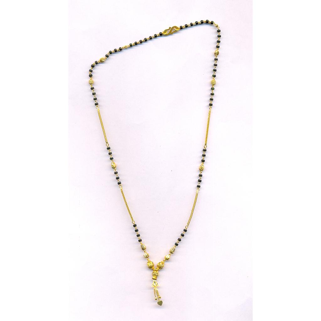GOLD MANGALSUTRA PLAIN FANCY