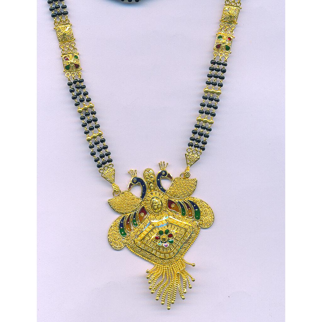 GOLD MANGALSUTRA PLAIN FANCY