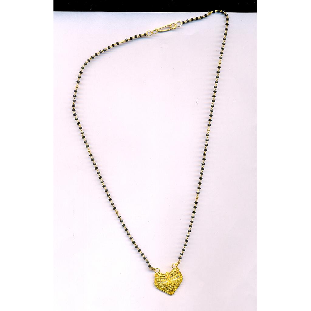 GOLD MANGALSUTRA PLAIN FANCY