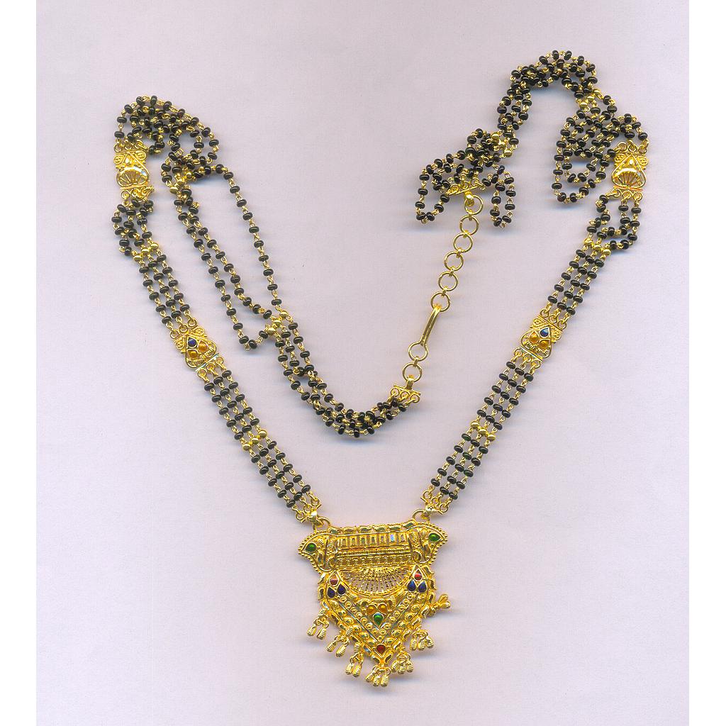GOLD MANGALSUTRA PLAIN FANCY