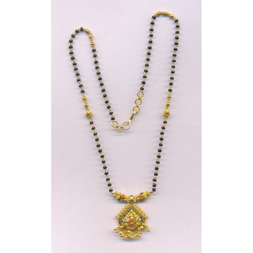 GOLD MANGALSUTRA PLAIN FANCY