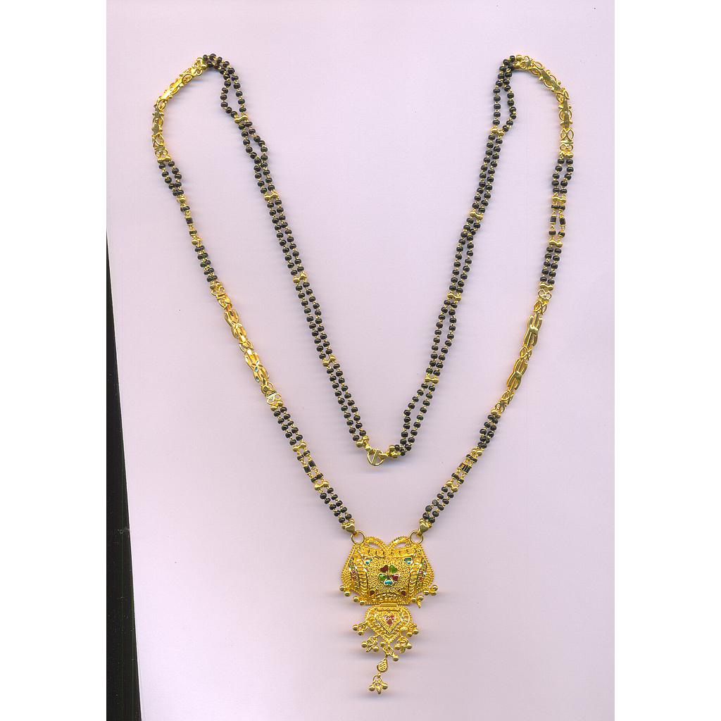 GOLD MANGALSUTRA PLAIN FANCY