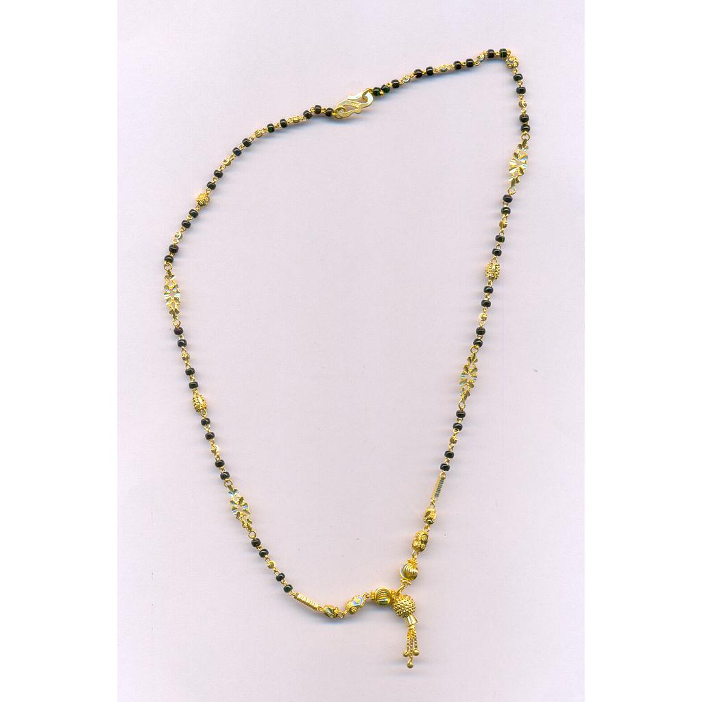 GOLD MANGALSUTRA PLAIN FANCY