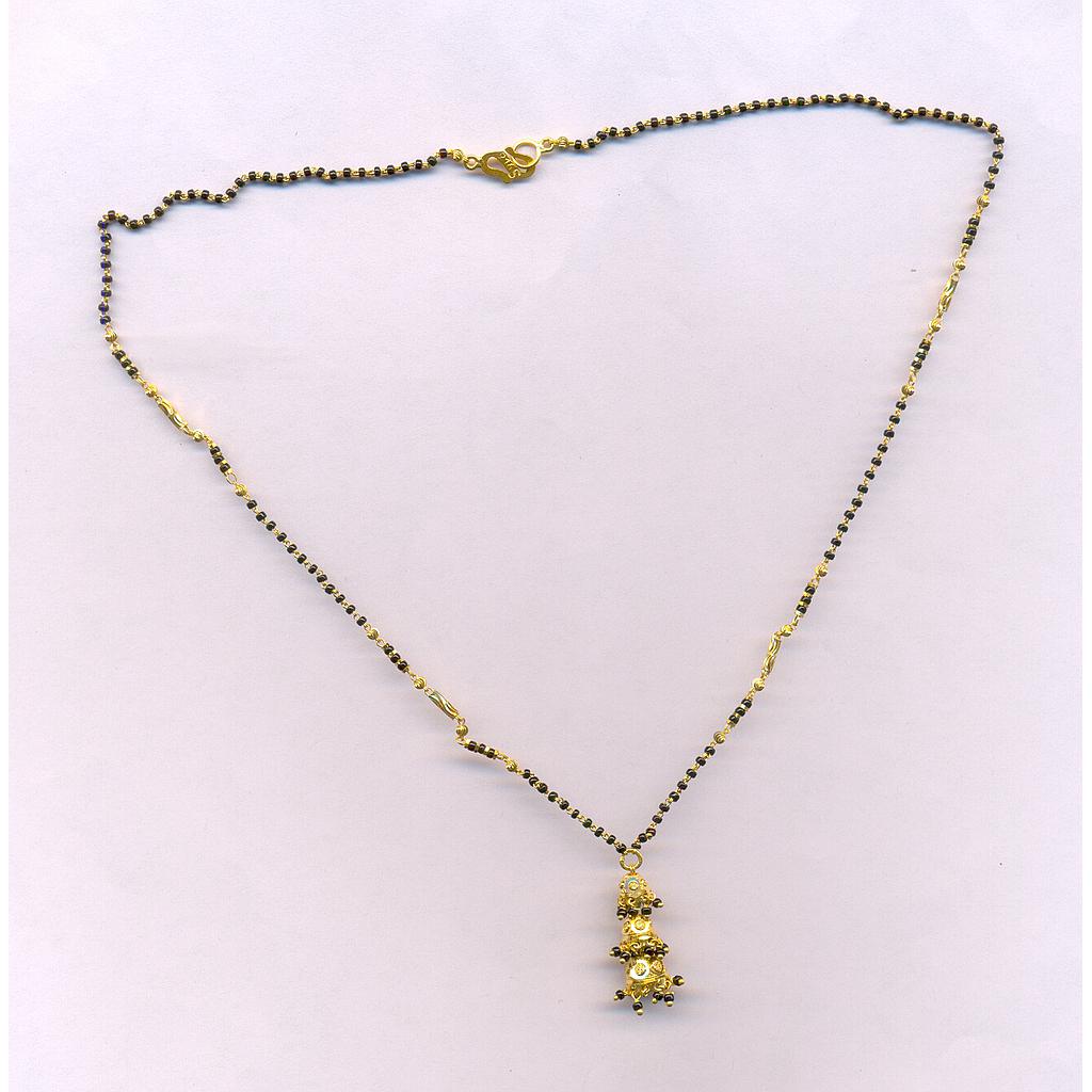 GOLD MANGALSUTRA PLAIN FANCY