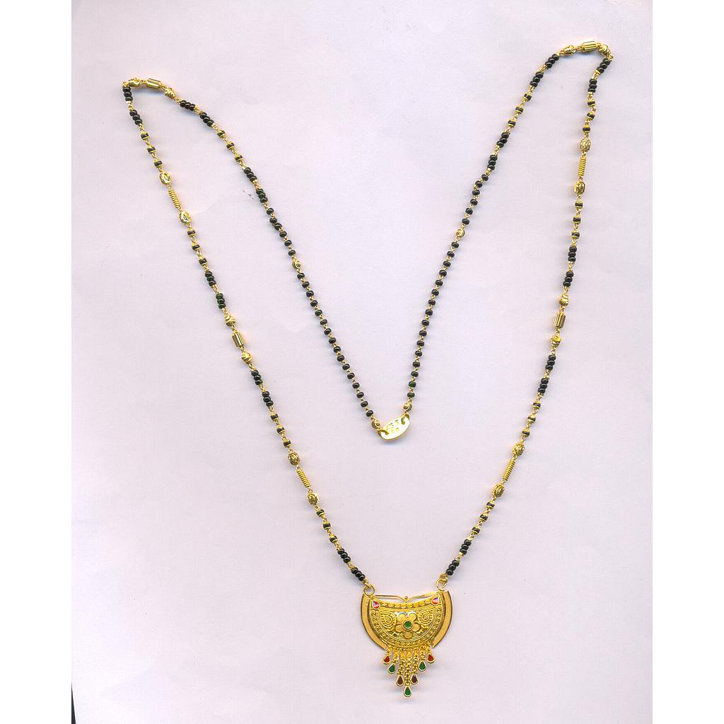 GOLD MANGALSUTRA PLAIN FANCY