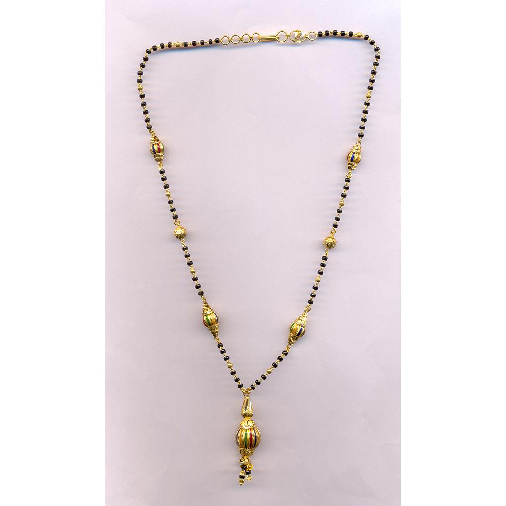 GOLD MANGALSUTRA PLAIN FANCY