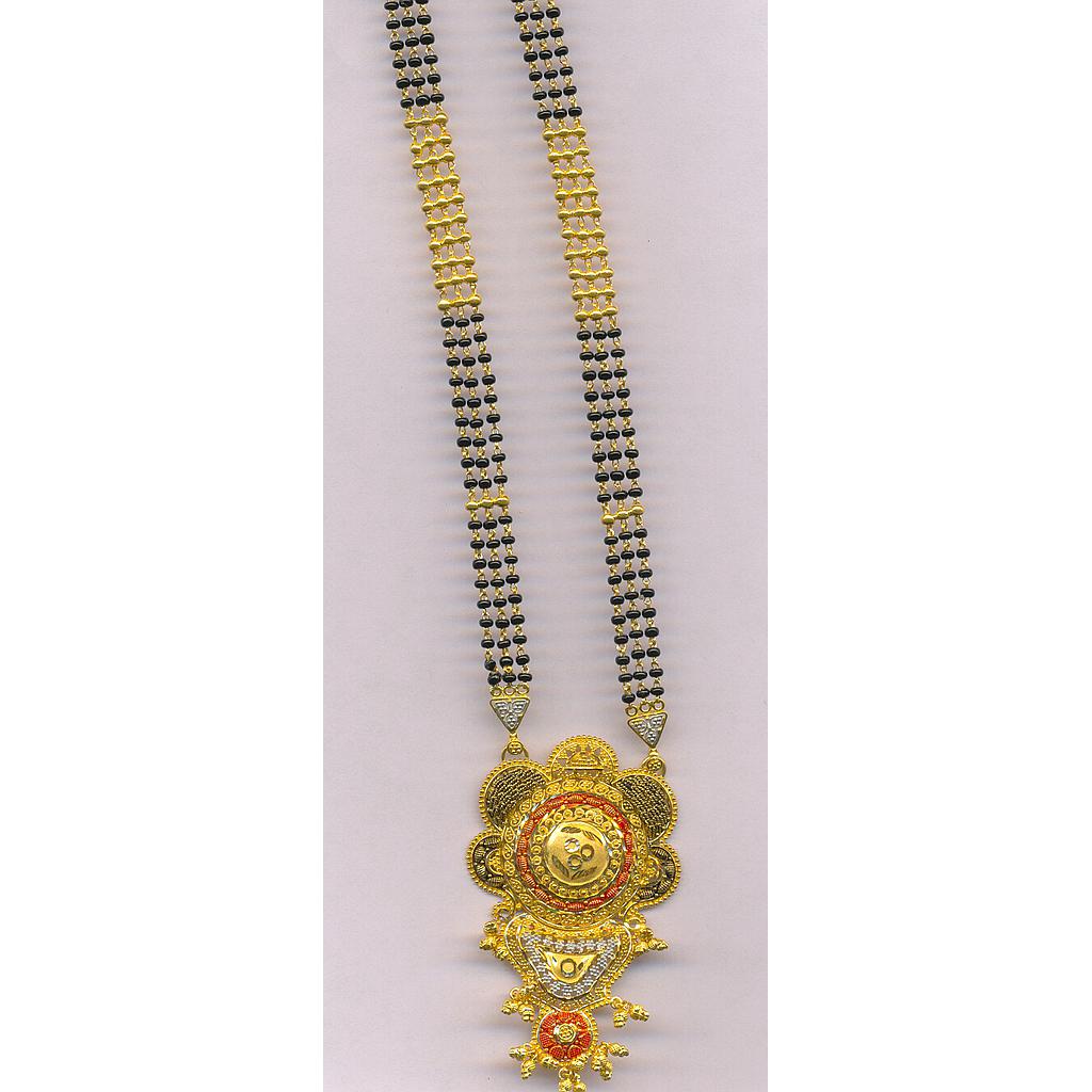 GOLD MANGALSUTRA PLAIN FANCY