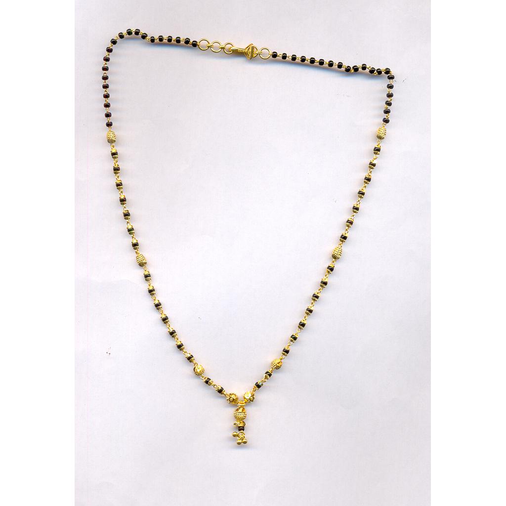 GOLD MANGALSUTRA PLAIN FANCY