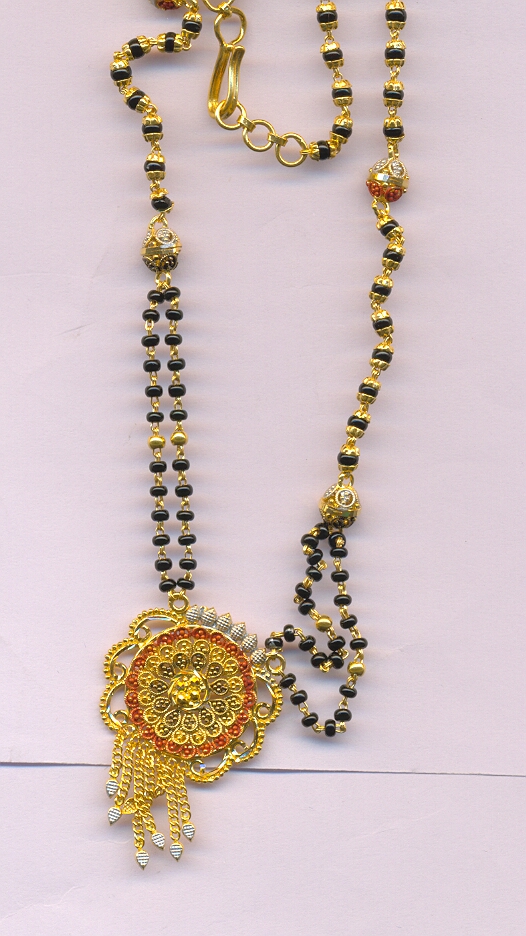 GOLD MANGALSUTRA PLAIN FANCY